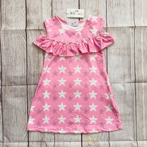 Pete + Lucy Pink Starfish Dress • Sizes 2T & 4T